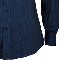Gucci Men's Blue Pinstripe Shirt M
