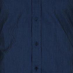 Gucci Men's Blue Pinstripe Shirt M
