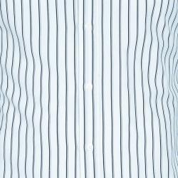 Gucci Men's White Striped Cotton Shirt M