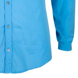 Gucci Men's Blue Cotton Shirt M