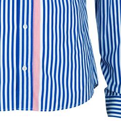 Gucci Men's Blue Striped Shirt M