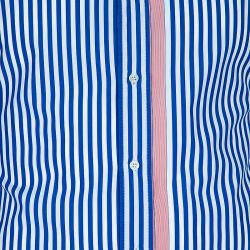 Gucci Men's Blue Striped Shirt M