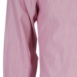 Gucci Men's  Red and White Striped Shirt S