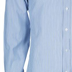 Gucci Men's  Blue Striped Shirt M