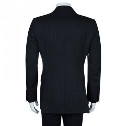 Gucci Men's Grey Striped Blazer M