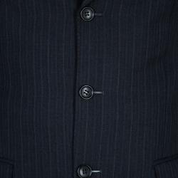 Gucci Men's Grey Striped Blazer M