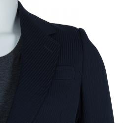 Gucci Navy Blue Wool Blazer S