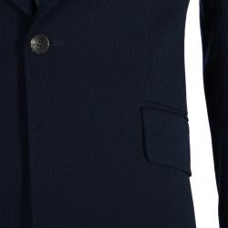 Gucci Navy Blue Wool Blazer S