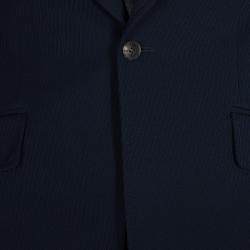 Gucci Navy Blue Wool Blazer S