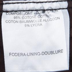 مملوكة مسبقًا Gucci Brown Printed Cotton Long Sleeve Shirt L