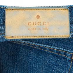 مملوكة مسبقًا Gucci Straight Fit Denim Jeans S