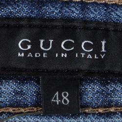 Gucci Indigo Denim Regular Fit  Jeans S