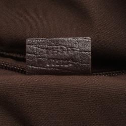 Gucci Beige GG Coated Canvas Boston Travel Bag