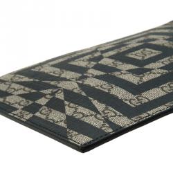 Pre Owned حقيبة يد صغيرة غوتشي GG كاليدو بحمالة كانفاس مقوى بني