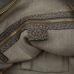 Gucci Fatigue Green GG Canvas and Leather Large Darwin Convertible Backpack