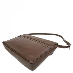 Gucci Brown Leather Briefcase