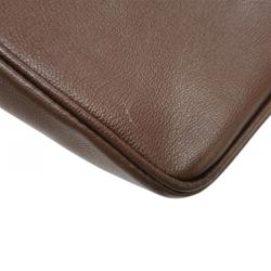 Gucci Brown Leather Briefcase