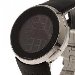 Pre Owned Gucci Black Stainless Steel Men's Wristwatch 42MM