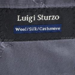 Guy Laroche Grey Wool Luigi Sturzo Suit L