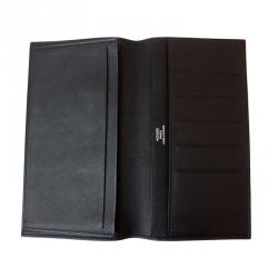 Hermes Black Leather Citizen Wallet