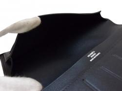 Hermes Black Leather Citizen Wallet