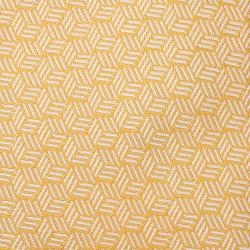 Pre Owned Hermes Yellow Silk Printed Tie