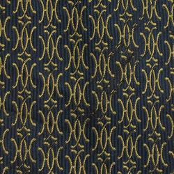 Pre Owned Hermes Yellow and Blue Woven Silk Tie