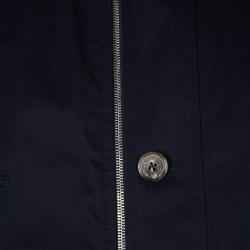 Hermes Navy Blue Jacket and Vest Set 4XL