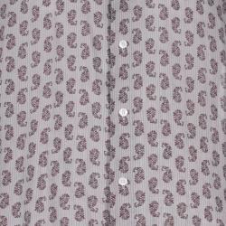 Hermes Men's Beige Printed Shirt L