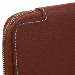 Hermes Brown Leather Silky daily Globe-Trotter Agenda