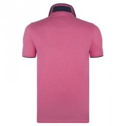 Boss by Hugo Boss Pink Cotton Logo Short Sleeve Polo Shirt XL