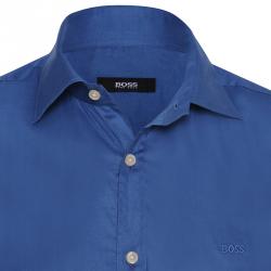 Pre Owned Boss by Hugo Boss Indigo Long Sleeve Shirt S