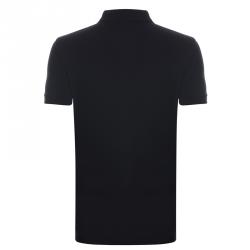 Pre Owned Boss by Hugo Boss Black Pima Cotton Short Sleeve Polo Shirt XL