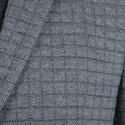 Hugo by Hugo Boss Grey Quilted Arwido Blazer M