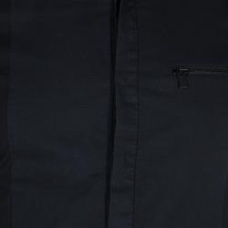 Hugo By Hugo Boss Black Bib Front Slim Fit Shirt S