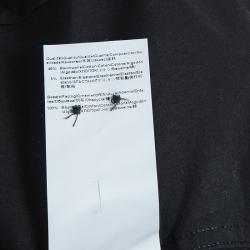 Hugo By Hugo Boss Black Bib Front Slim Fit Shirt S