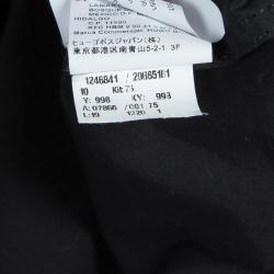 Hugo By Hugo Boss Black Bib Front Slim Fit Shirt S