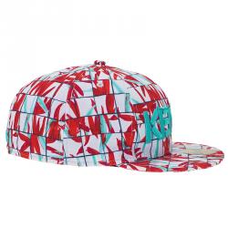 Pre Owned كاب كنزو بيسبول إكس نيو إيرا بالم نقوش أحمر مقاس 7 3/4