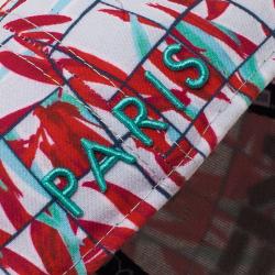 Pre Owned كاب كنزو بيسبول إكس نيو إيرا بالم نقوش أحمر مقاس 7 3/4