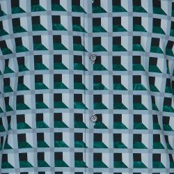 Pre Owned Kenzo Men's Multicolor Print Shirt M