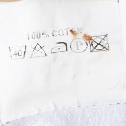 Pre Owned Kenzo Lilac Textured Cotton Comfort Fit  Long Sleeve Button Front Shirt 4XL