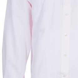 Pre Owned Lanvin Men's Pink Cotton Classic Collar Shirt L