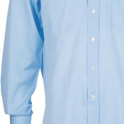 Pre Owned Lanvin Light Blue Cotton Classic Collar Shirt L