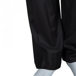 Pre Owned Lanvin Dark Grey Wool Trousers XXL