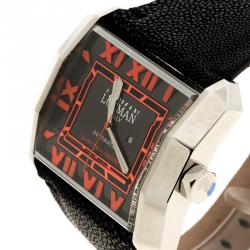 Locman Grey Limited Edition Otto N.00779 Sharkskin Men's Wristwatch 51MM 