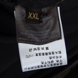 Loro Piana Black Storm System Jacket and Nutria Fur Vest Set 3XL
