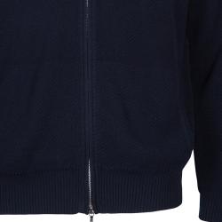 Pre Owned Loro Piana Men's Navy Blue Cardigan M