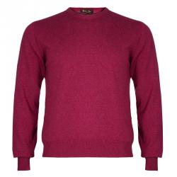 Pre Owned Loro Piana Men's Rasperry Red Cashmere Sweater M