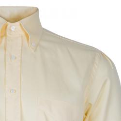 Pre Owned Loro Piana Yellow Andre Cotton Shirt M