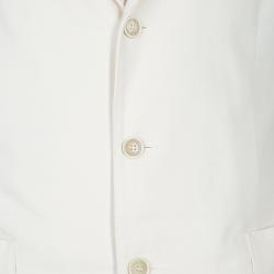 مملوكة مسبقًا Loro Piana Men's Beige Cotton Blazer M